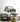 Large 1983 Golf MK2 perspective truck silhouette wall art for showroom