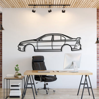 2003 HSV Clubsport Metal Wall Art Silhouette Aussie Performance Sedan