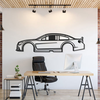 2013 NASCAR SS Metal Wall Art Laser Cut 2 Mm Steel Silhouette