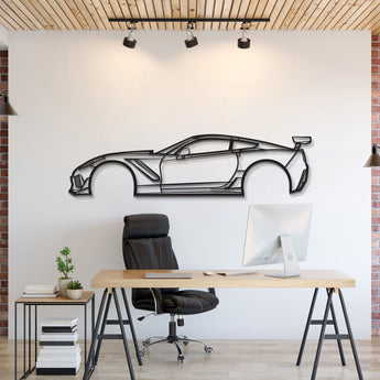 2019 Chevrolet Corvette ZR1 3ZR Metal Wall Art Laser Cut 2 Mm Steel Silhouette