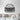 Minimalist metal silhouette of 2022 Land Cruiser front