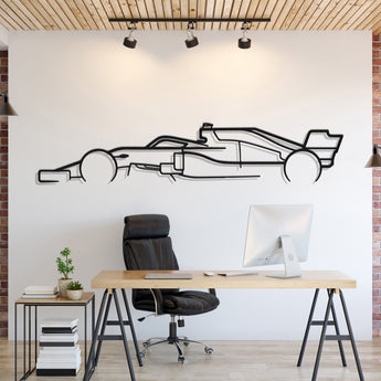 Formula1 F1 Metal Car Wall Art Laser Cut 2 Mm Steel Silhouette