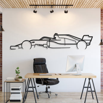 Formula1 F1 Metal Car Wall Art Laser Cut 2 Mm Steel Silhouette