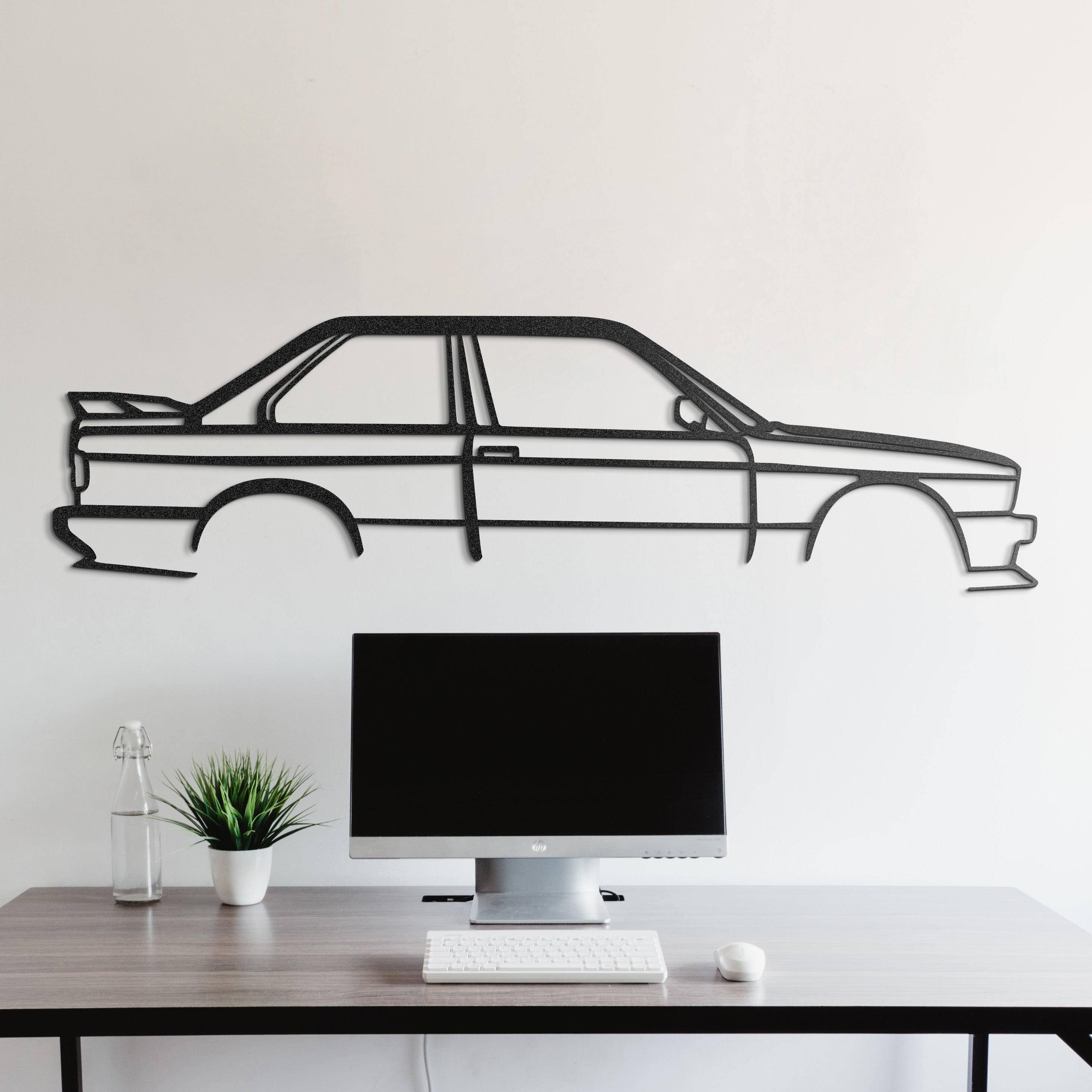 BMW - E30 M Power | Plaques vintage en métal à accrocher au mur