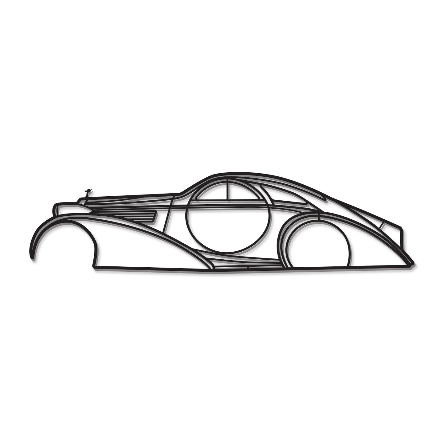 1925 Phantom I Metallauto Wandkunst - MT0011