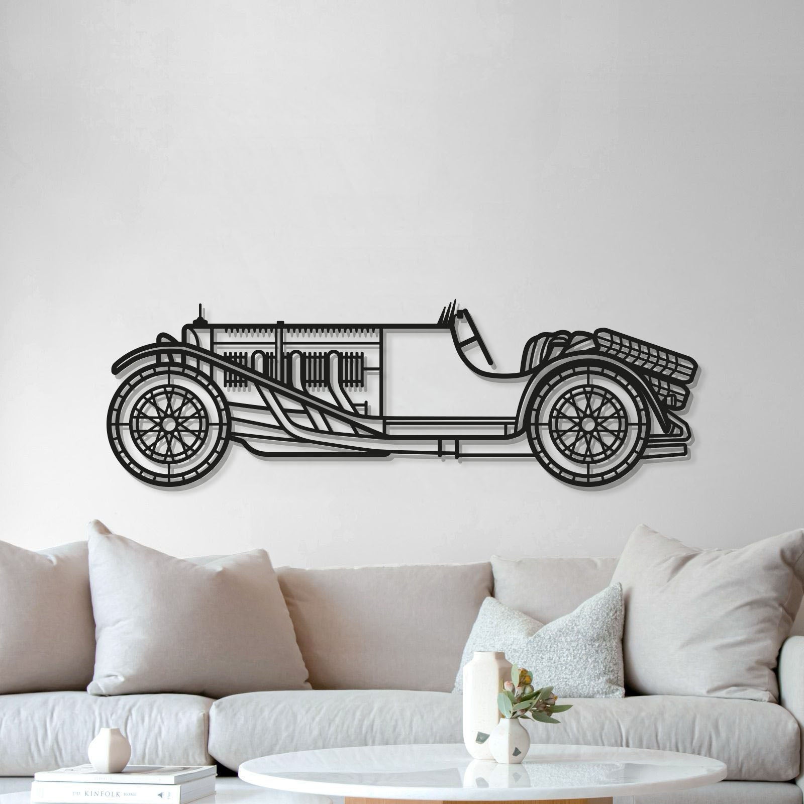 1929 SSK Metal Car Wall Art - MT0013