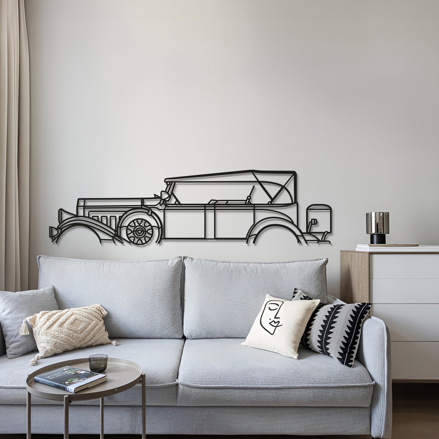 1931 Model 43 Classic Metal Car Wall Art - MT0014