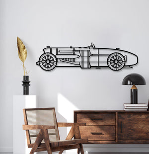 1933 Napier-Railton Metal Car Wall Art - MT0017