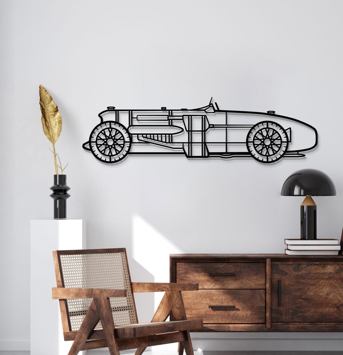 1933 Napier-Railton Metallauto Wandkunst - MT0017