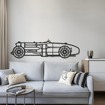 1933 Napier-Railton Metallauto Wandkunst - MT0017