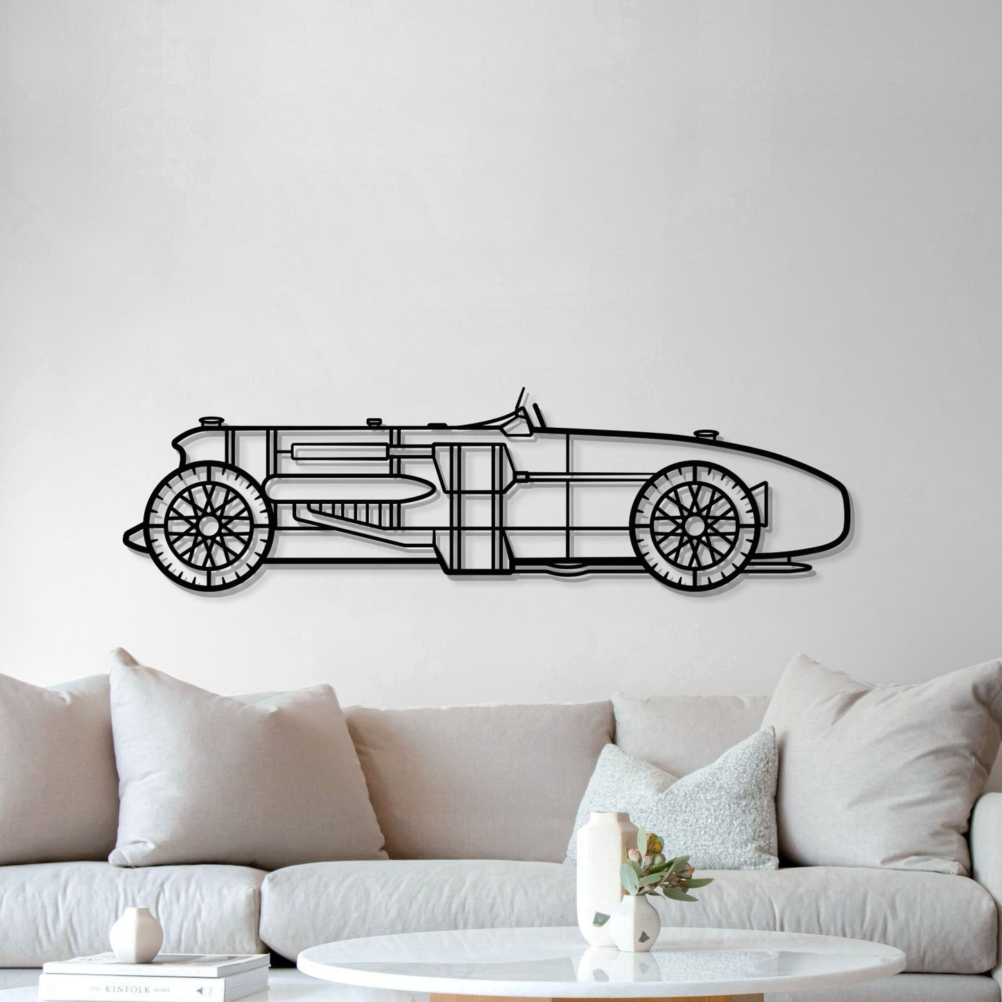 1933 Napier-Railton Metallauto Wandkunst - MT0017