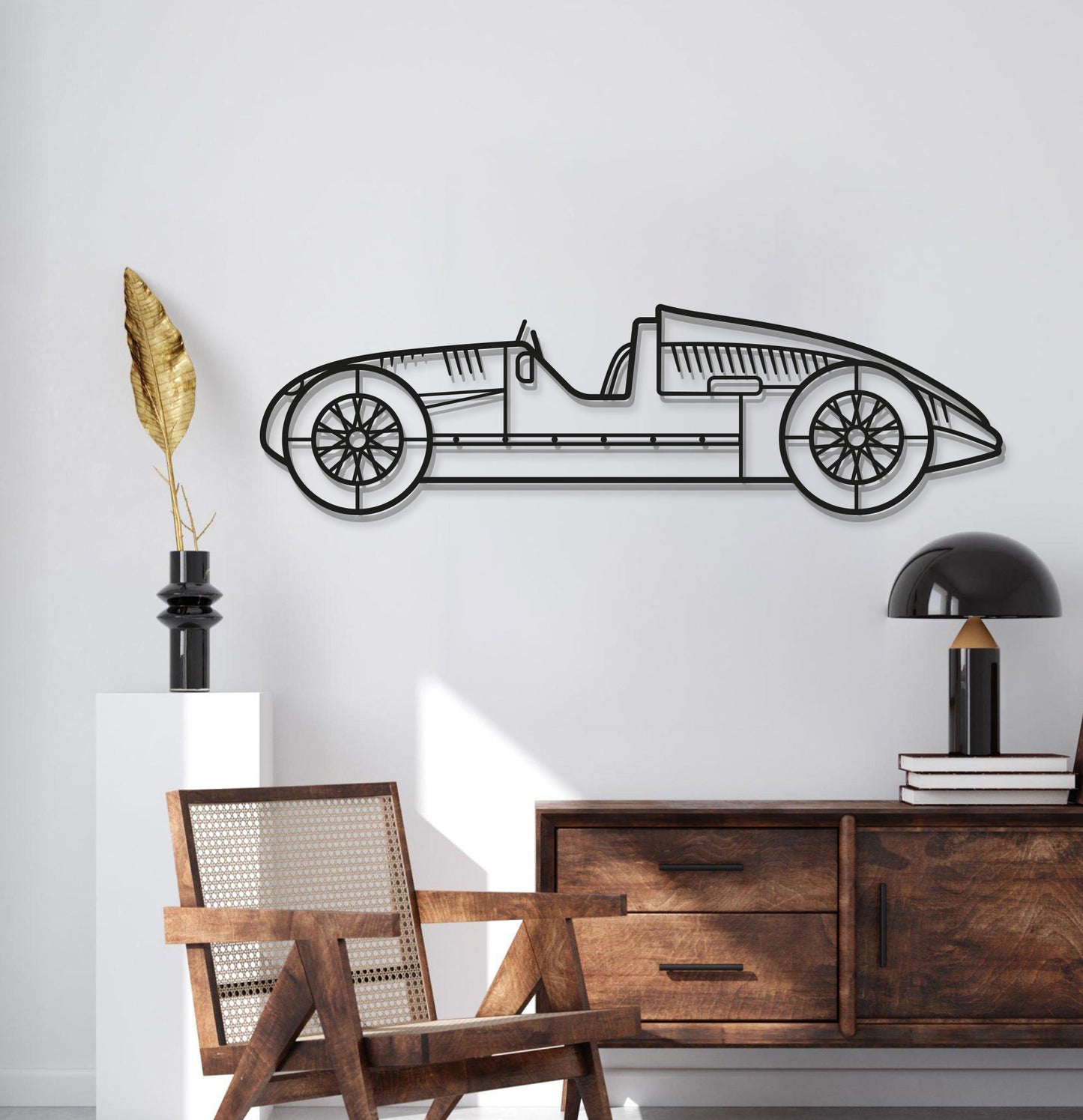 1939 Metall-Wandbild Typ D Auto - MT0007