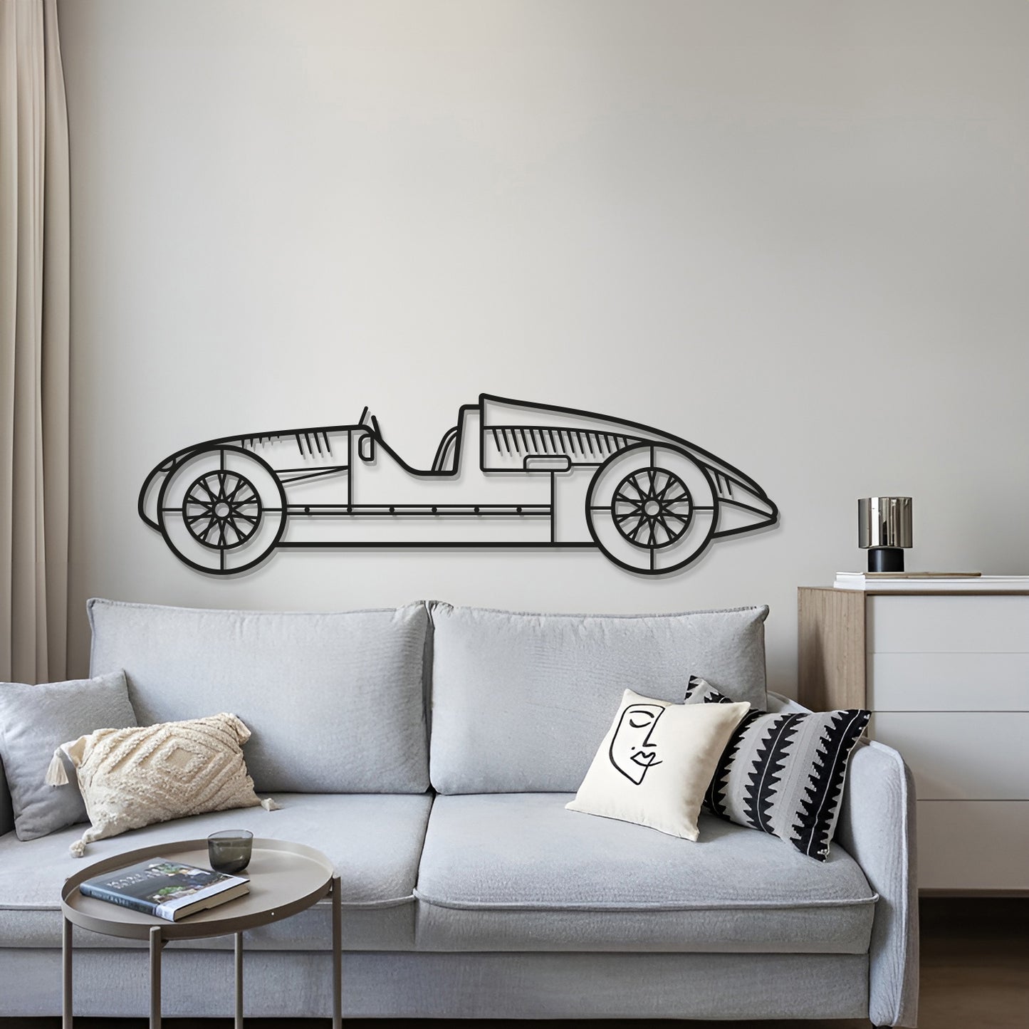1939 Metall-Wandbild Typ D Auto - MT0007