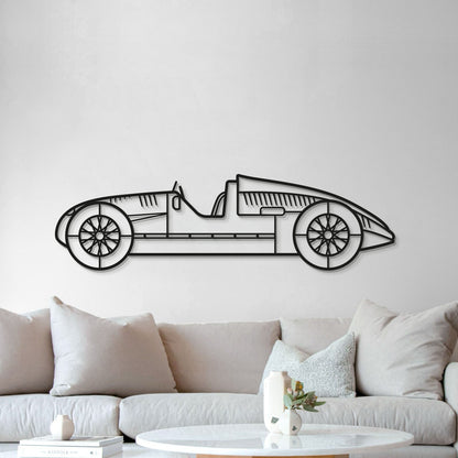 1939 Metall-Wandbild Typ D Auto - MT0007