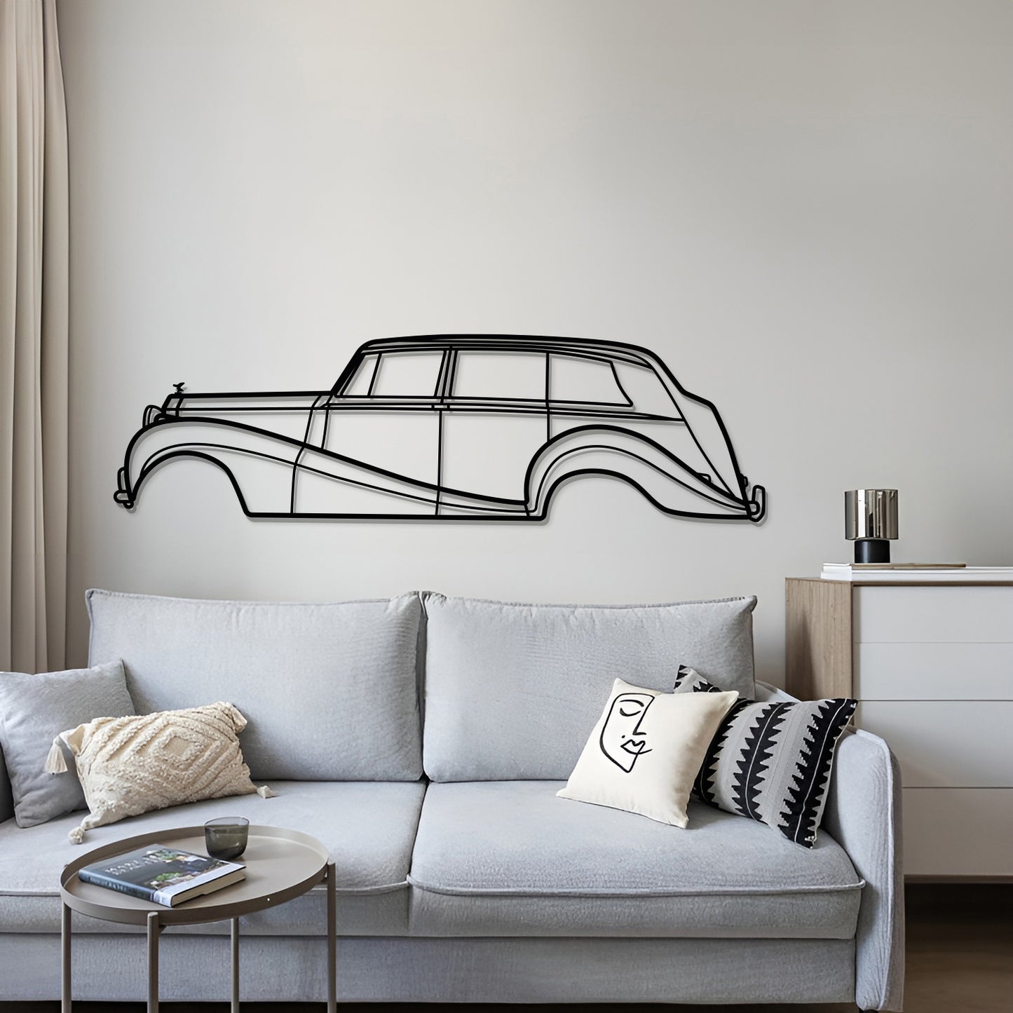 1946 Silver Wraith Metall-Wandbild - MT0024