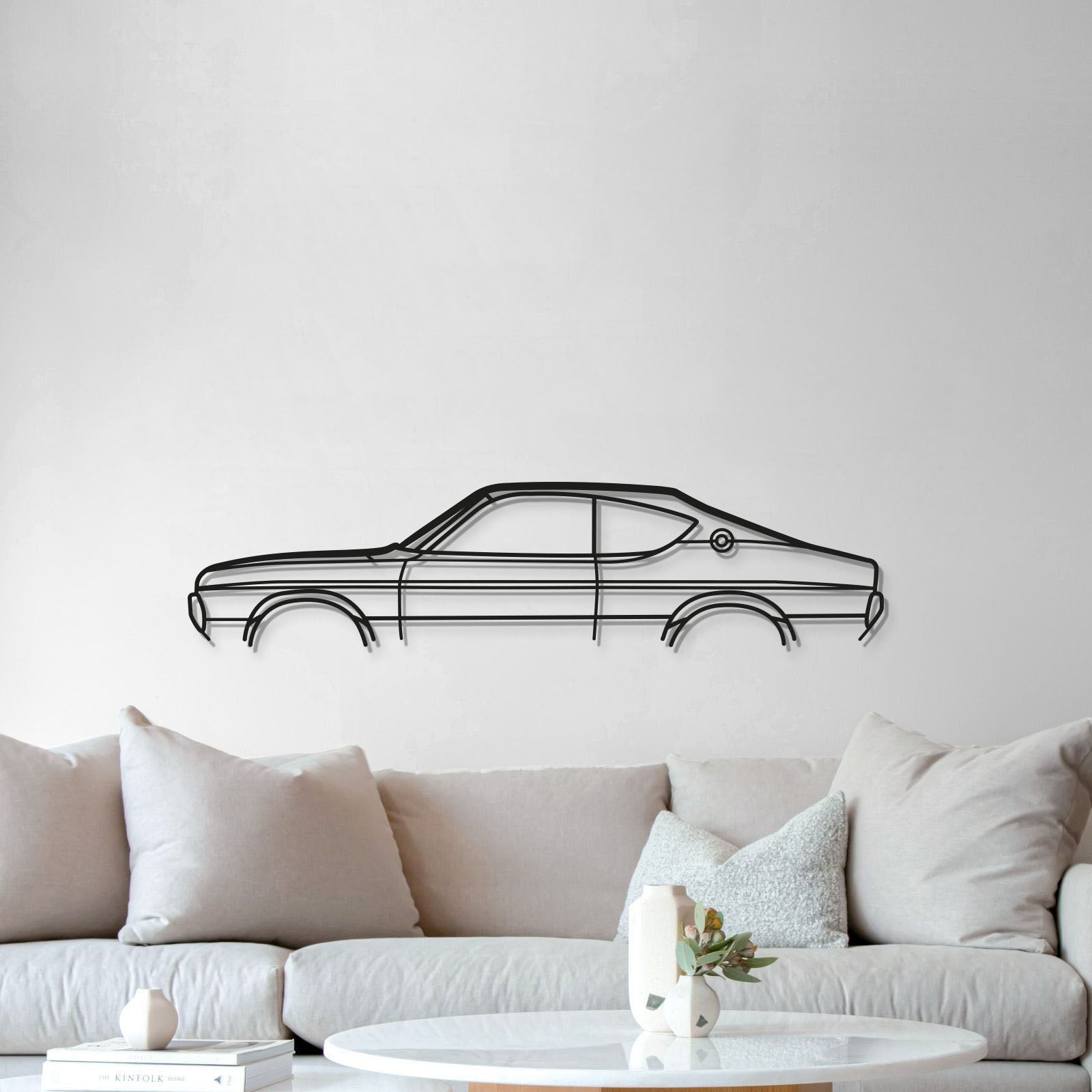 1974 RX4 Classic Metal Car Wall Art - MT0161