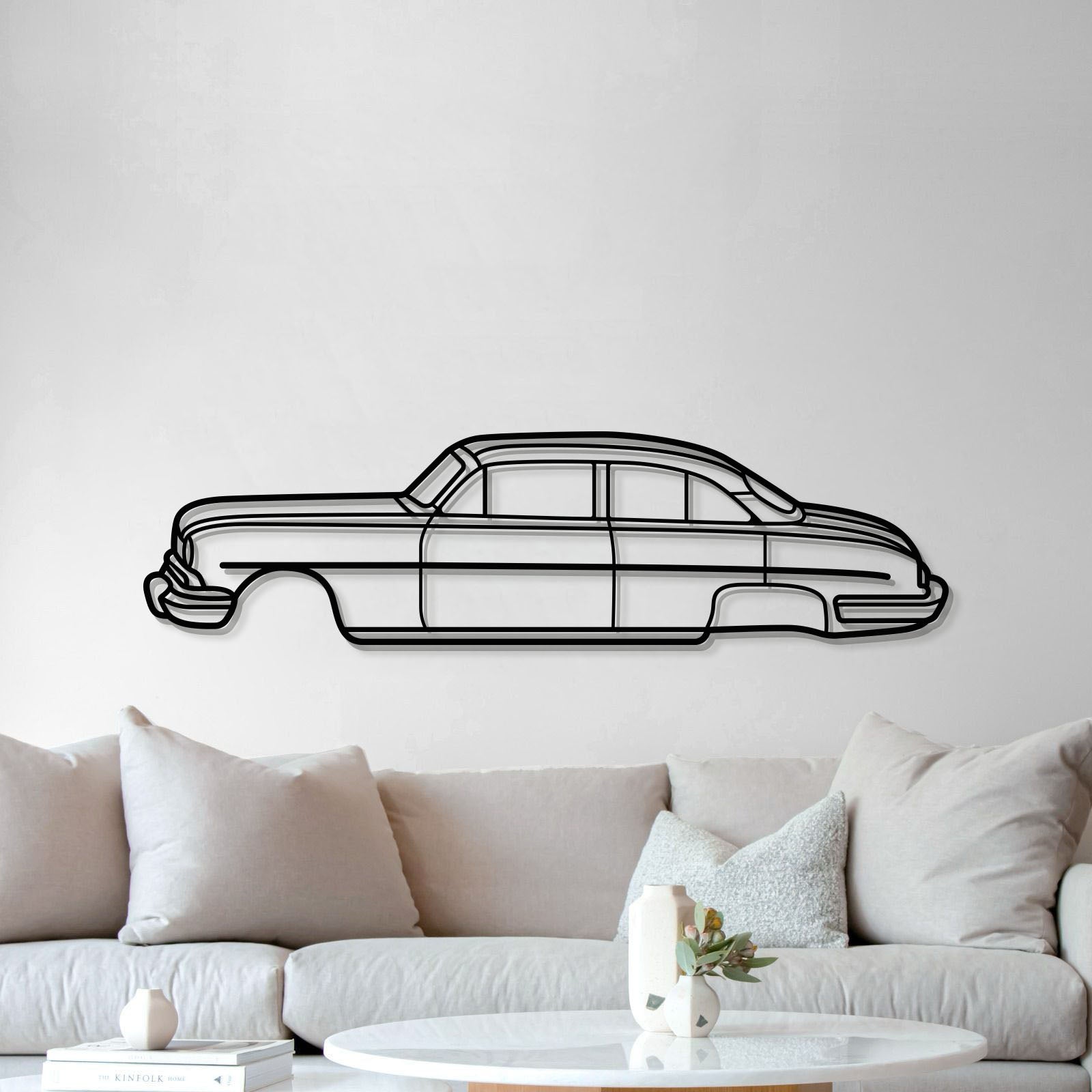 1951 Cosmopolitan Metal Car Wall Art - MT0026