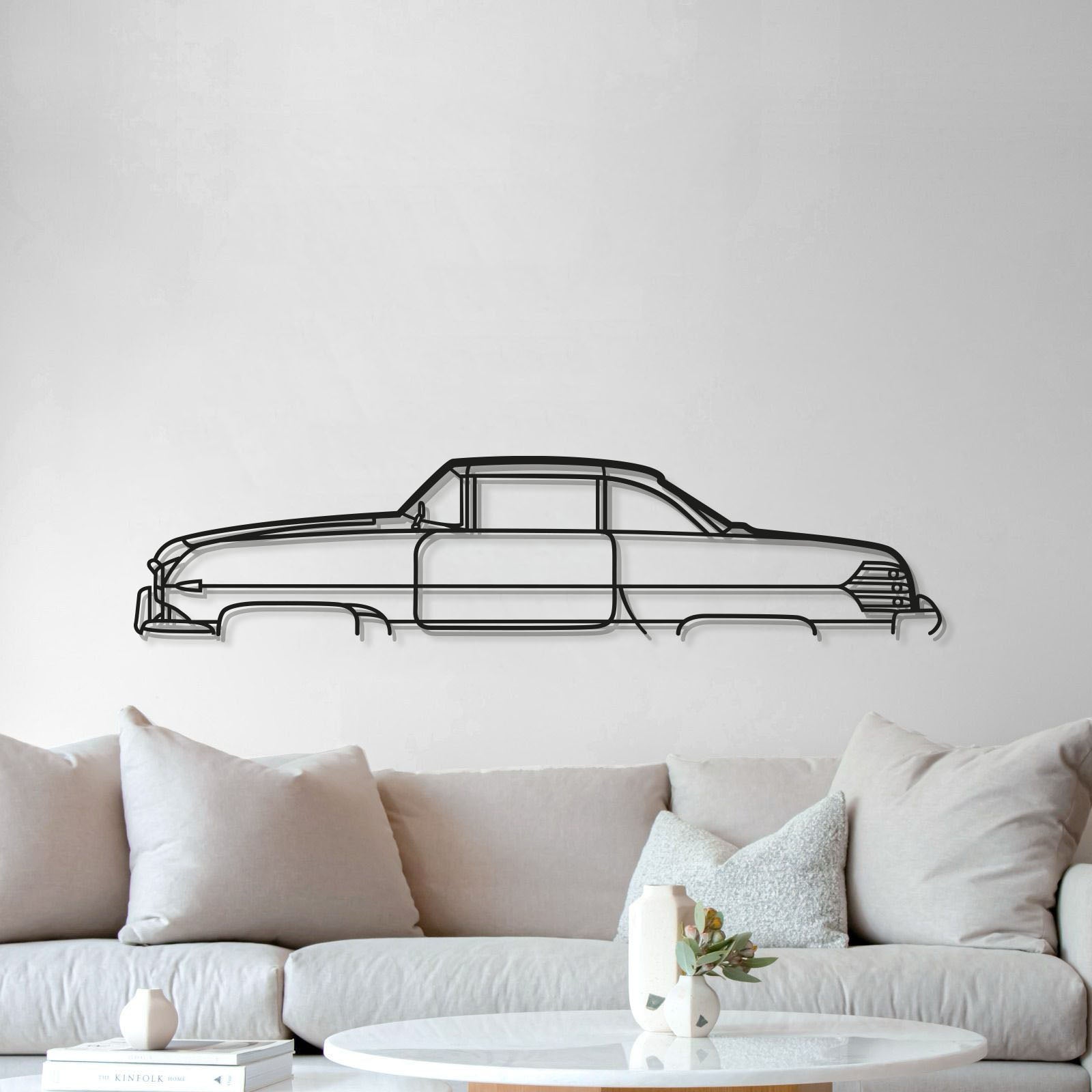 1954 İtalia Metal Car Wall Art - MT0033