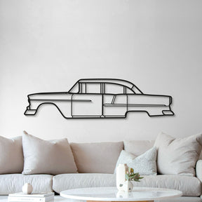 1955 Bel Air Metal Car Wall Art - MT0036