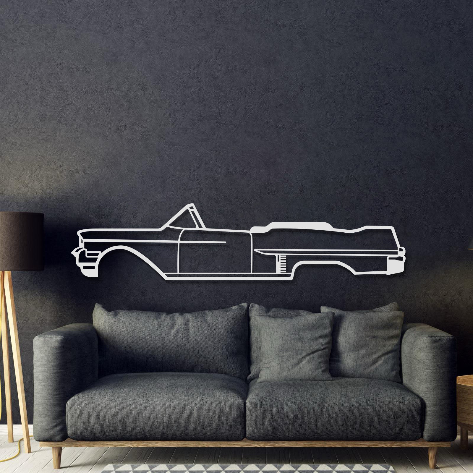 1957 Series 62 Metal Car Wall Art - MT0053