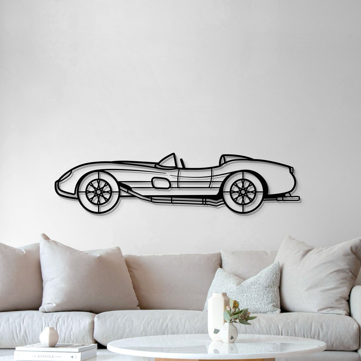 1957 250 Testa Rossa Metall Auto Wandkunst - MT0050
