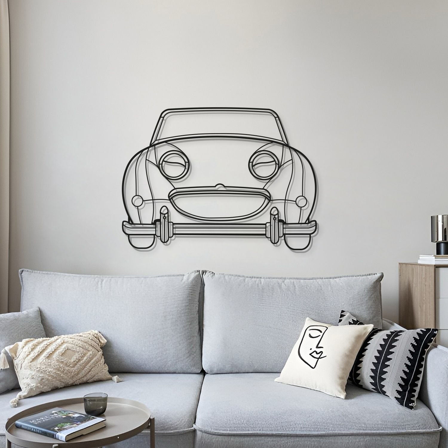 1961 Bugeye Sprite Metal Car Wall Art - MT0061