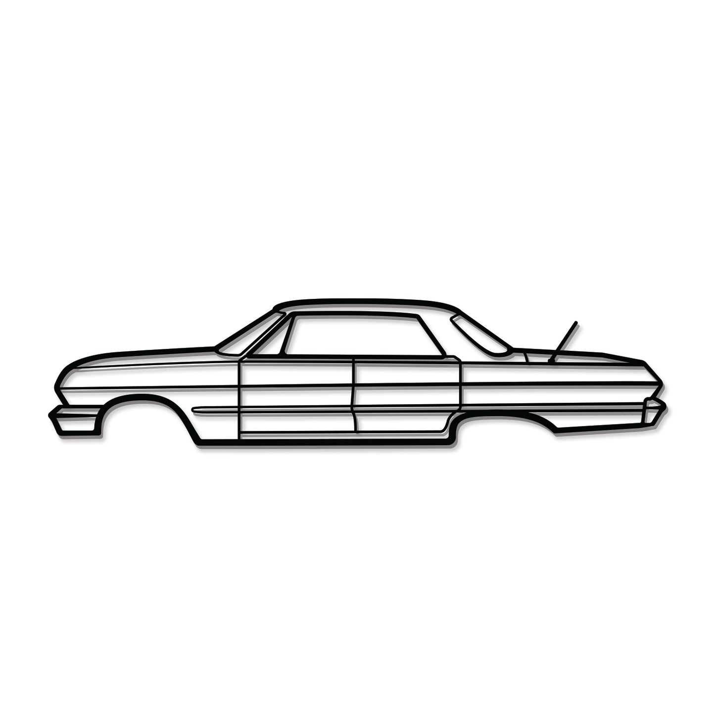 1962 Belair Limousine Metall Wandkunst - MT0065
