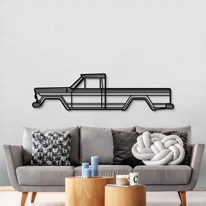 1962 Gladiator SJ Metal Car Wall Art - MT0066