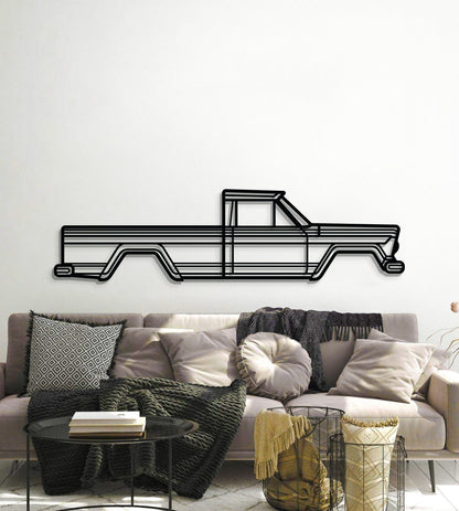 1962 Gladiator SJ Metal Car Wall Art - MT0066