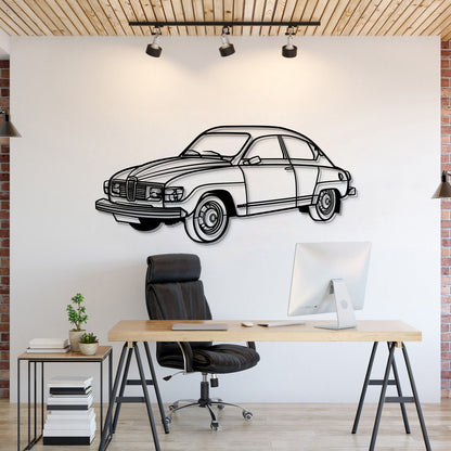 1963 96 Perspektive Metall Auto Wandkunst - MT1189
