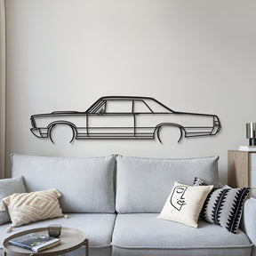 1965 GTO Metal Car Wall Art - MT0074