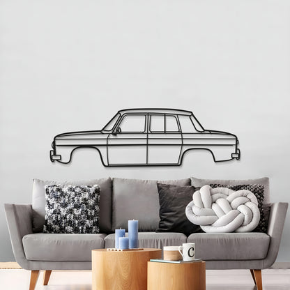 1967 8 Gordini Metall Auto Wandkunst - MT0097
