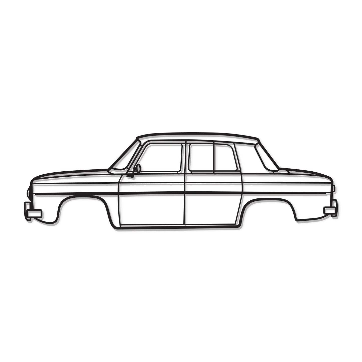 1967 8 Gordini Metall Auto Wandkunst - MT0097