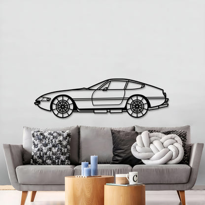 1968 365 GTB4 Metall Auto Wandbild - MT0104