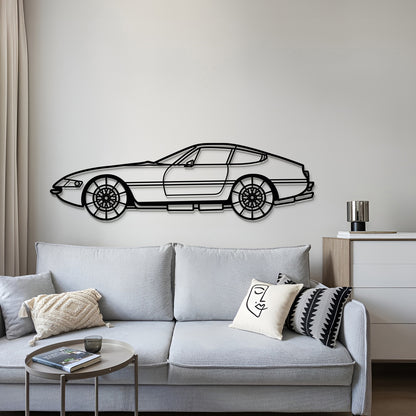 1968 365 GTB4 Metall Auto Wandbild - MT0104