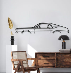 Let your wall roar with the bold silhouette of the 1970 AMC AMX in sculpted metal art