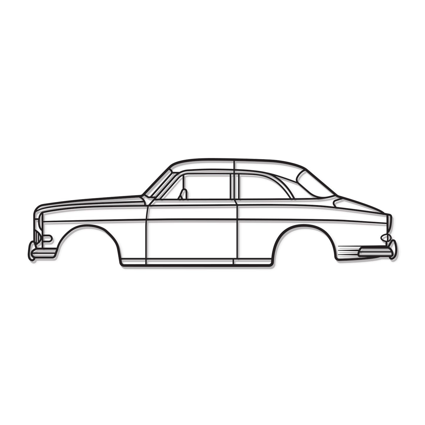1970 Amazon P130 Metall Auto Wandkunst - MT0125