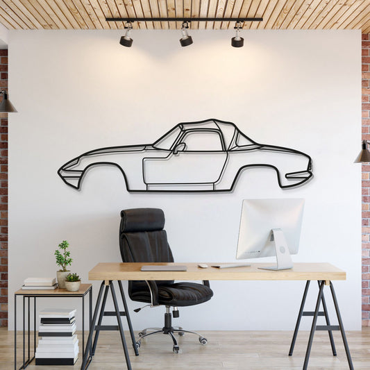 1971 Elan Sprint Metall-Wandbild – MT0140