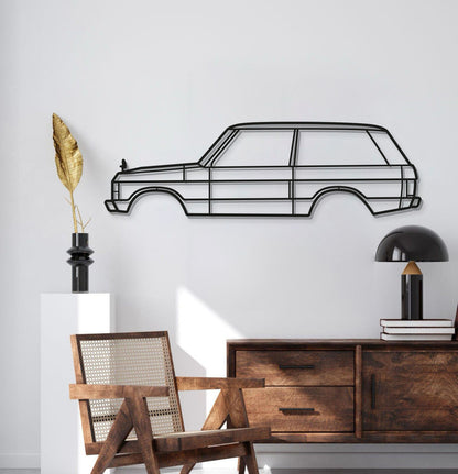 1973 Range Rover Metall Auto Wandkunst - MT0157