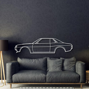 1974 Celica GT Metal Car Wall Art - MT0159
