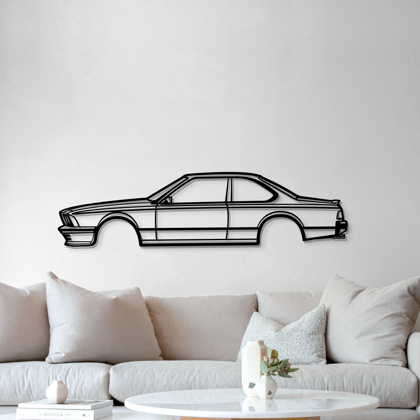 1978 635 CSI Metal Car Wall Art - MT0179