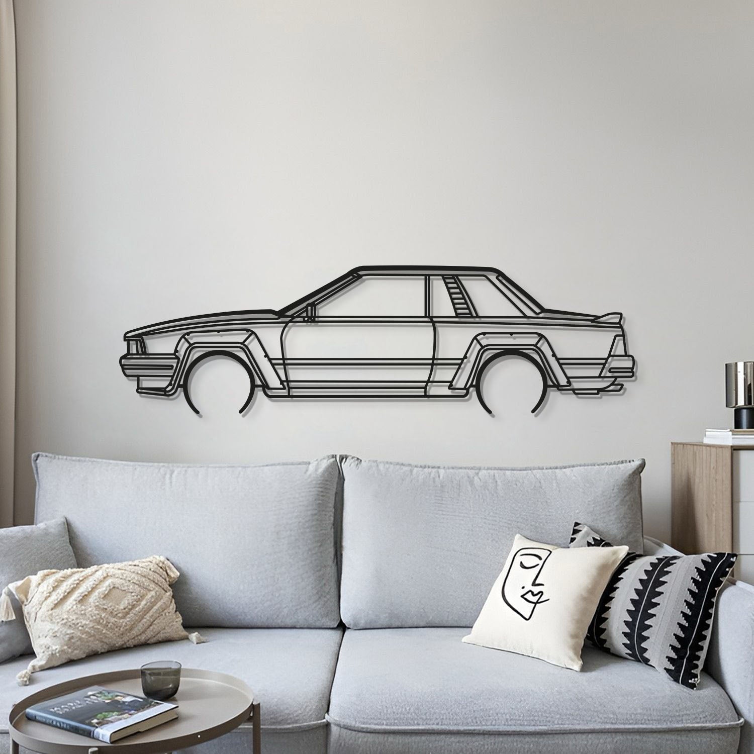1983 240 RS Metal Car Wall Art - MT0194