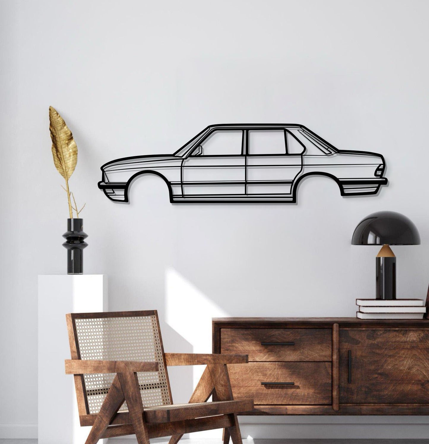 1983 E28 M5 Metal Car Wall Art - MT0199