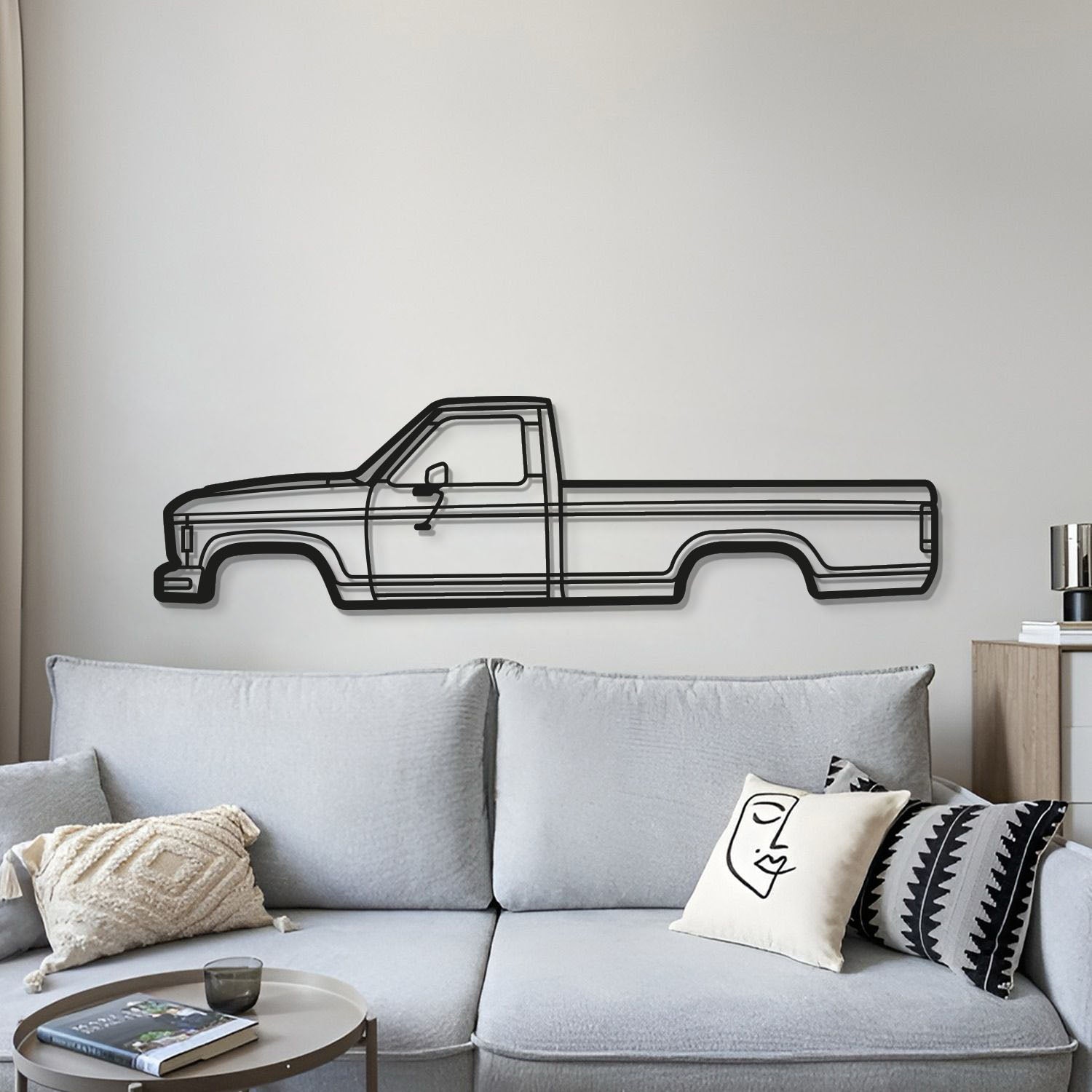 1983 Ranger 1st Gen Metal Car Wall Art - MT0200