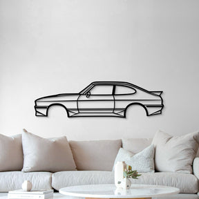1985 Tickford Capri Metal Car Wall Art - MT0205