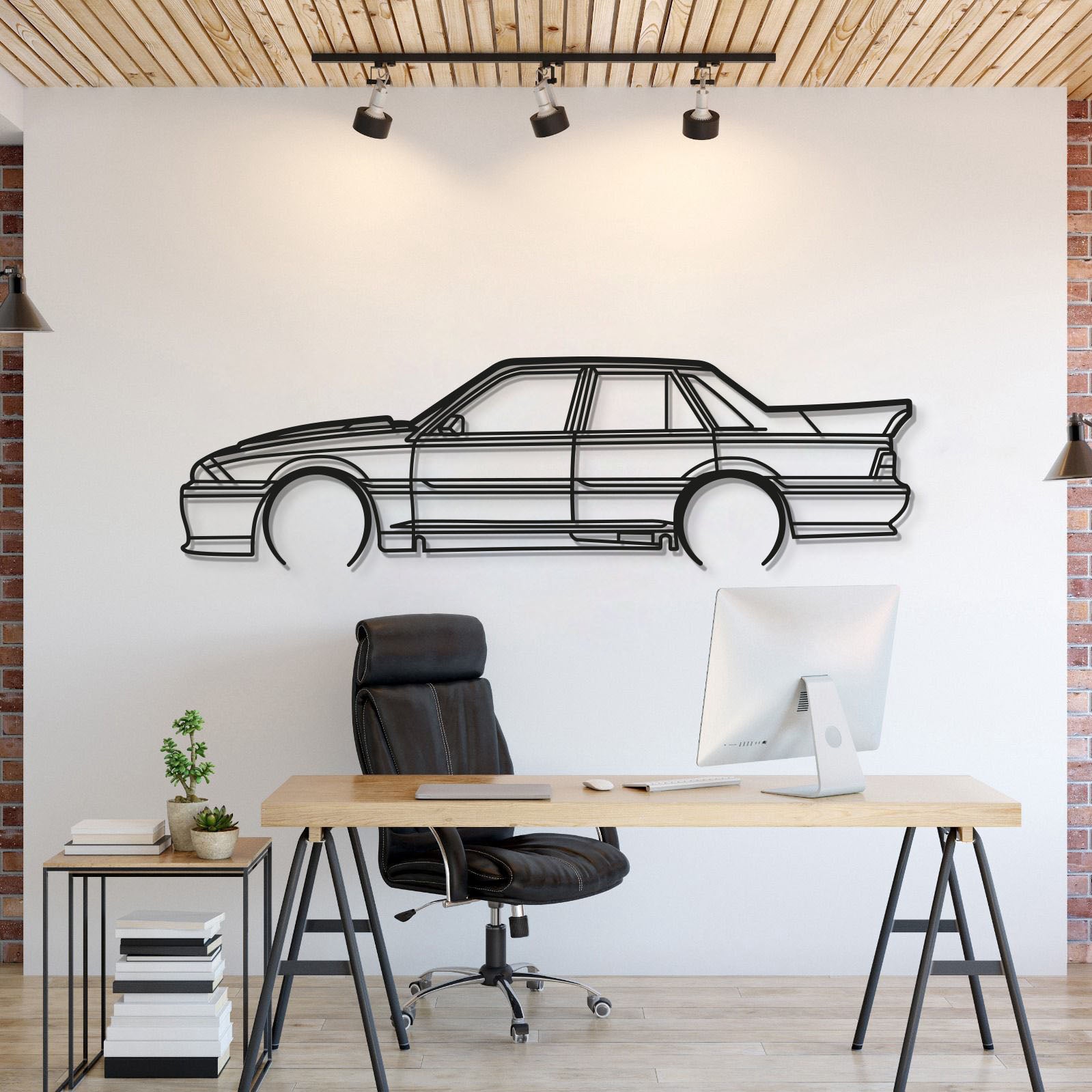 1988 HSV VL SS Metal Car Wall Art - MT0217