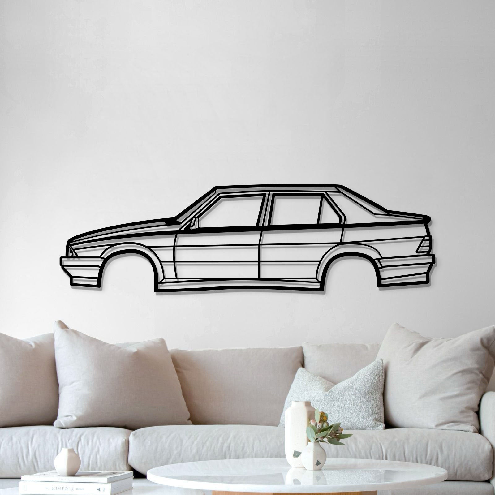 1990 75 Metal Car Wall Art - MT0227