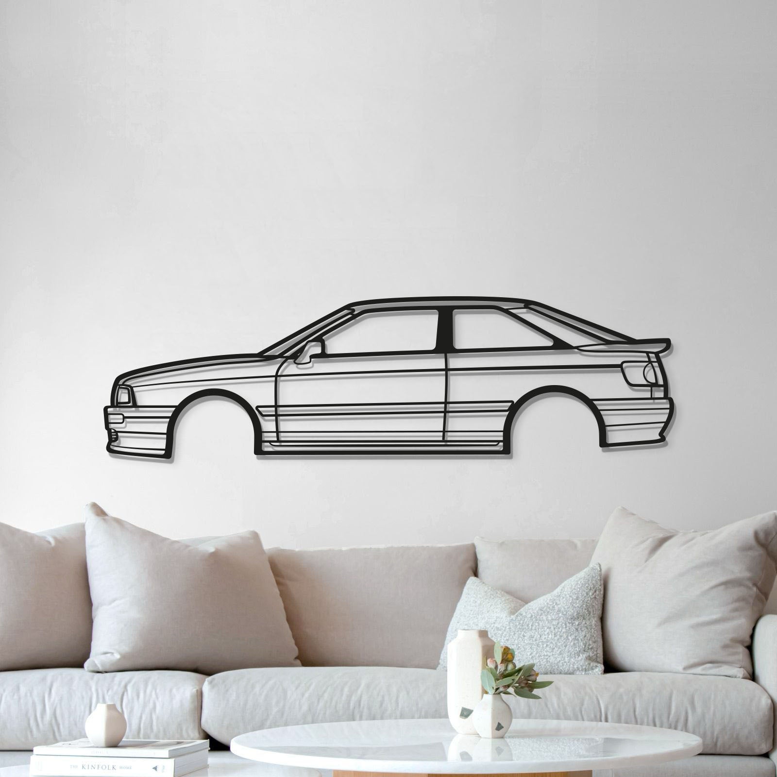 90 TYP 89 5 Zylinder Metal Car Wall Art - MT0843