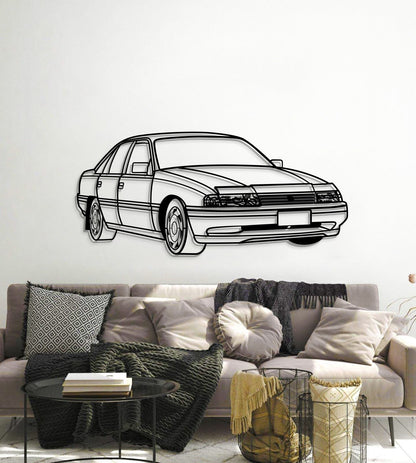 1991 Holden VN Commodore perspective style metal wall hanging – iconic Aussie car