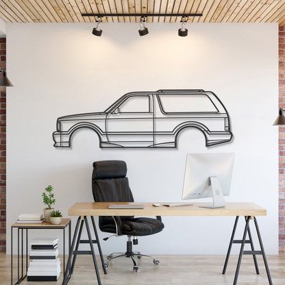 1992 Typhoon Metal Car Wall Art - MT0241